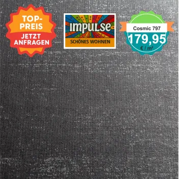 „Jab Cosmic Velours Teppich 4 m breit – weiches, luxuriöses Wohnzimmerambiente“